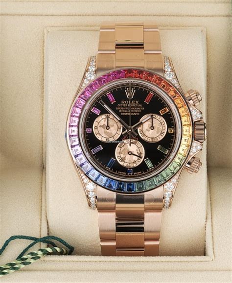 rolex replica rainbow|rolex daytona rainbow 2022 price.